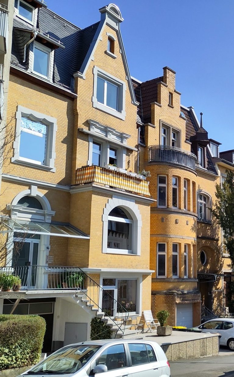 Ein Gebäude aus der Gründerzeit in Kassel